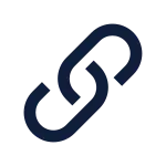 System Single Link Line SVG Icon